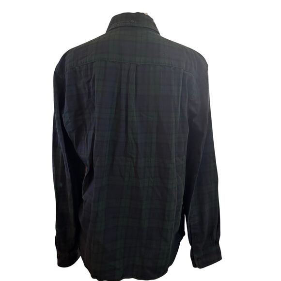 Brooks Brothers Red Fleece Black Watch Tartan Plaid Button Down Shirt, Sz Large - Picture 4 of 6